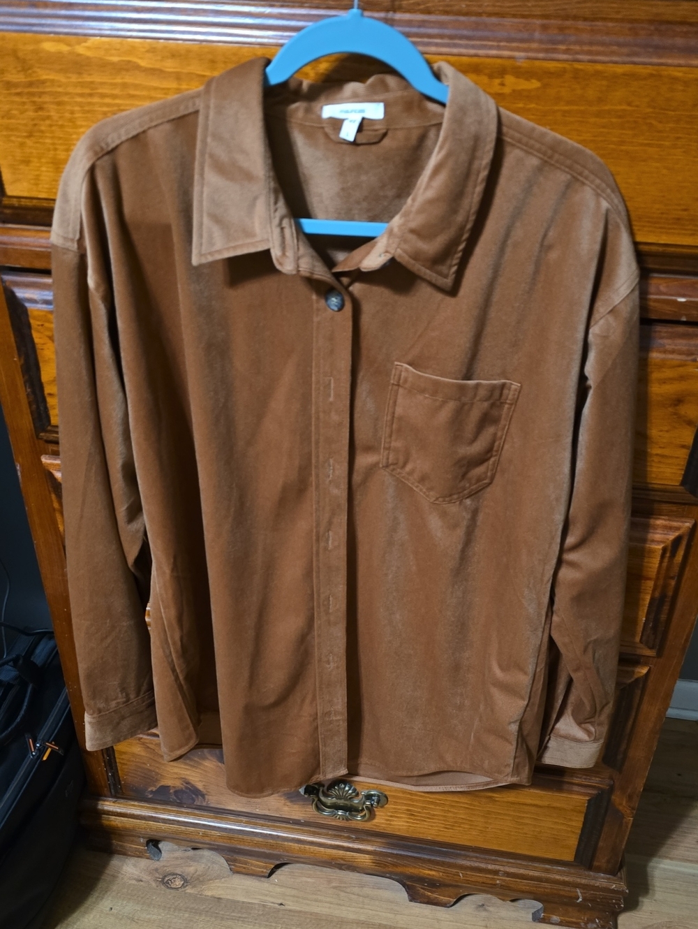 Maurices Men's Chest-Pocket Brown Shirt Jacket